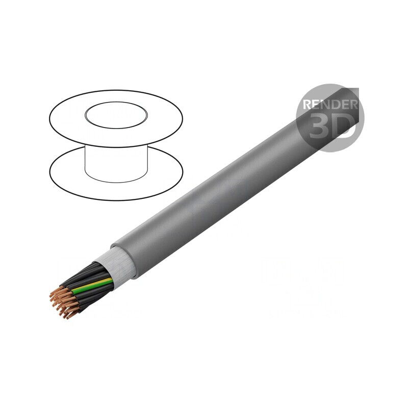 Cablu de control ÖLFLEX FD CLASSIC 810 P 25G1,5mm2 | Electronic-mag.ro | Componente Electronice