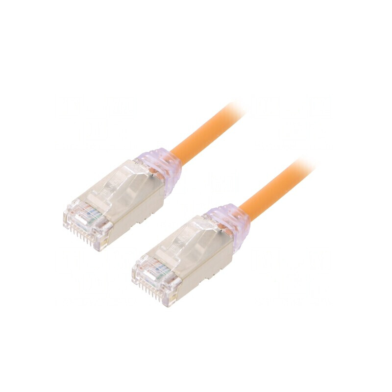 Patch Cord F/UTP 6A LSZH Portocaliu 5m | Electronic-mag.ro | Componente Electronice