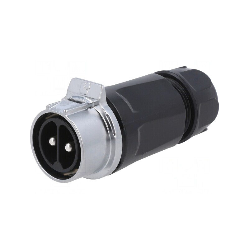 Mufă Circulară 28mm, 2 Pini, Aurită, 50A | Electronic-mag.ro | Componente Electronice