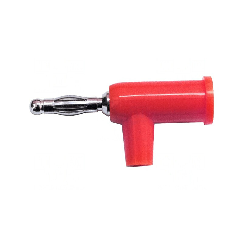 Mufă banană 4mm 15A roșie cupru beriliu | Electronic-mag.ro | Componente Electronice