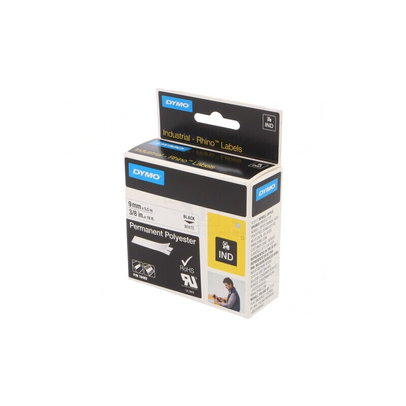 Bandă Etichetare 9mm Albă/Neagră 5,5m | Electronic-mag.ro | Componente Electronice Bandă Etichetare 9mm Albă/Neagră 5,5m | Electronic-mag.ro | Componente Electronice