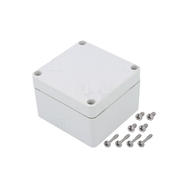 Carcasă Universală Gri 80x82x55mm PC 080806 | Electronic-mag.ro | Componente Electronice