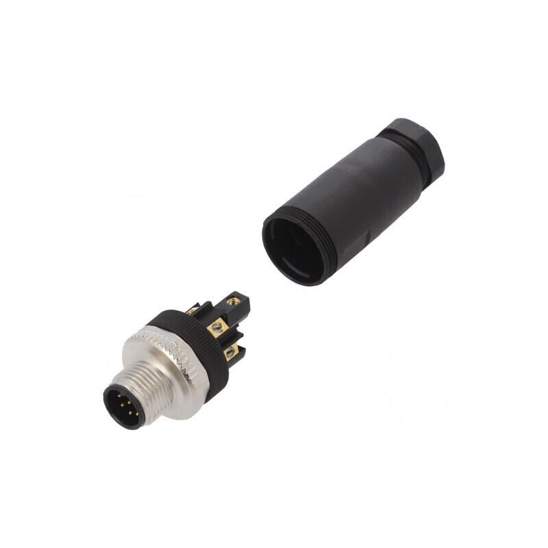 Mufă M12 8P Tată IP67 CANopen | Electronic-mag.ro | Componente Electronice