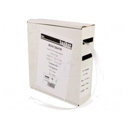 Manşon termocontractabil 12,7mm 5m fără adeziv | Electronic-mag.ro | Componente Electronice