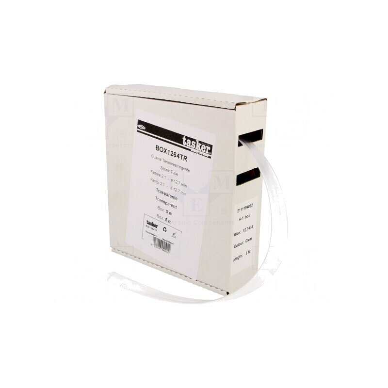 Manşon termocontractabil 12,7mm 5m fără adeziv | Electronic-mag.ro | Componente Electronice