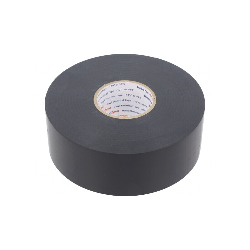 Bandă Electroizolantă Neagră 38mm x 33m HELATAPE FLEX25 | Electronic-mag.ro | Componente Electronice