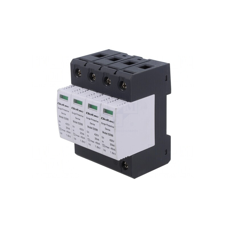 Limitator de Supratensiuni Tip 2 4 Poli pentru Șină DIN IP20 | Electronic-mag.ro | Componente Electronice Limitator de Supratensiuni Tip 2 4 Poli pentru Șină DIN IP20 | Electronic-mag.ro | Componente Electronice