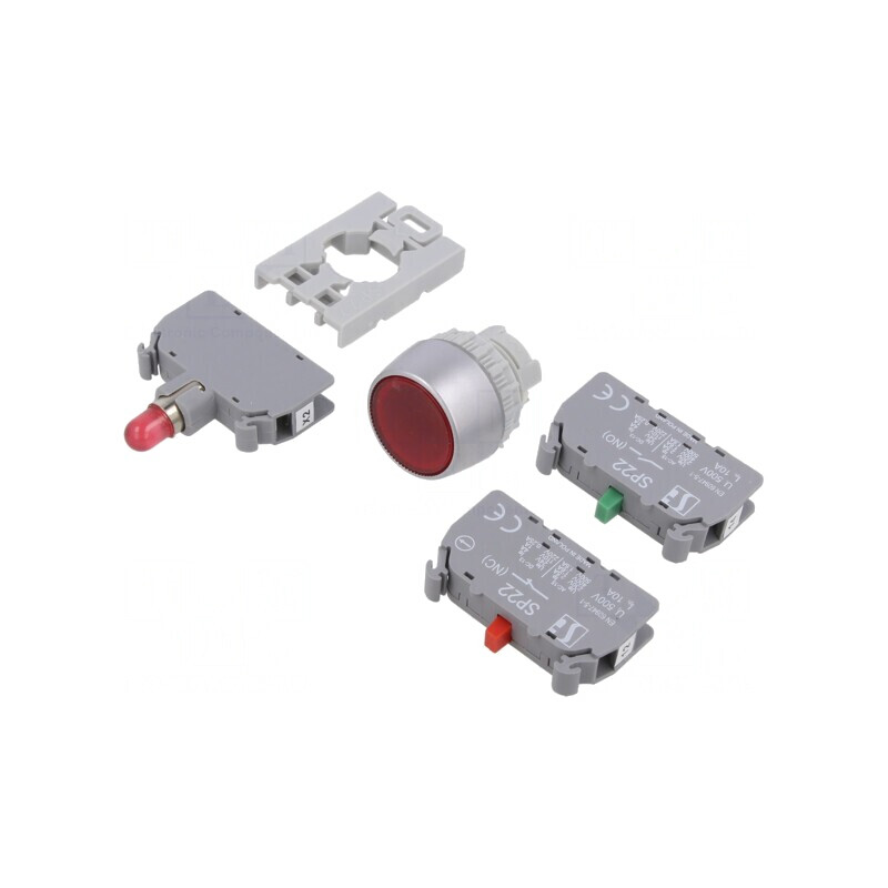Comutator cu apăsare 22mm 1NC/1NO | Electronic-mag.ro | Componente Electronice Comutator cu apăsare 22mm 1NC/1NO | Electronic-mag.ro | Componente Electronice