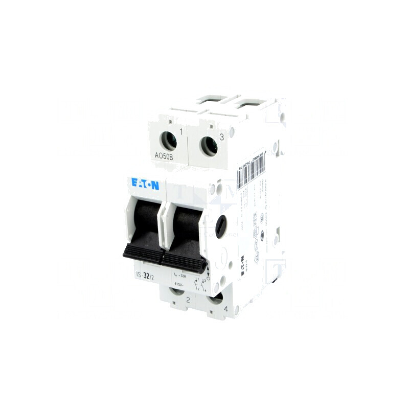 Separator-Întrerupător 2 Poli pentru Șină DIN 32A 240VAC | Electronic-mag.ro | Componente Electronice