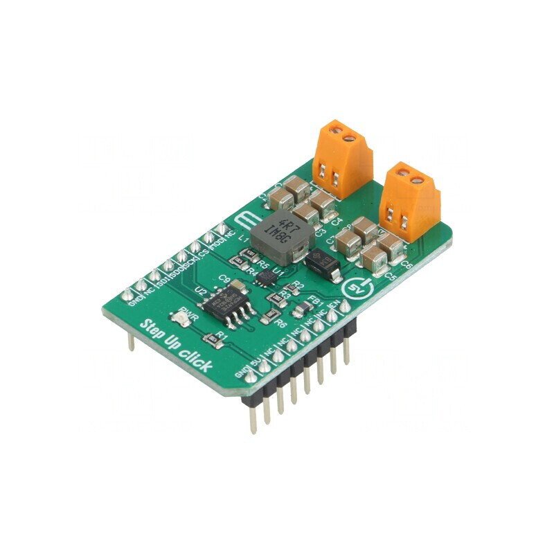 STEP UP CLICK DC/DC MCP1665 MCP4921 Prototip Adapter Board | Electronic-mag.ro | Componente Electronice