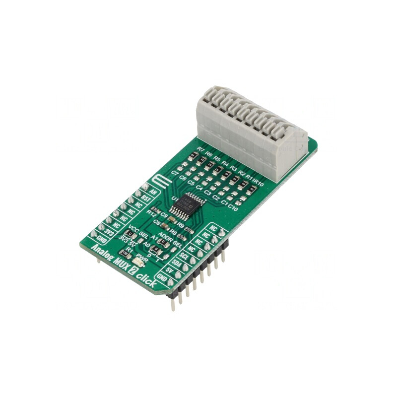 Analog MUX 2 Click - I2C Analog Multiplexer ADG728 | Electronic-mag.ro | Componente Electronice