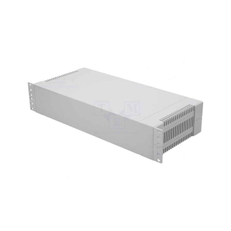 Carcasă standard 19" 2U gri ABS 203x431mm | Electronic-mag.ro | Componente Electronice
