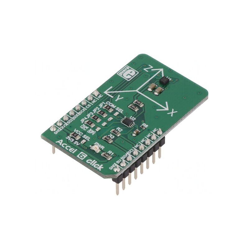 Placă Prototip Accelerometru I2C/SPI BMA280 - ACCEL 6 CLICK | Electronic-mag.ro | Componente Electronice