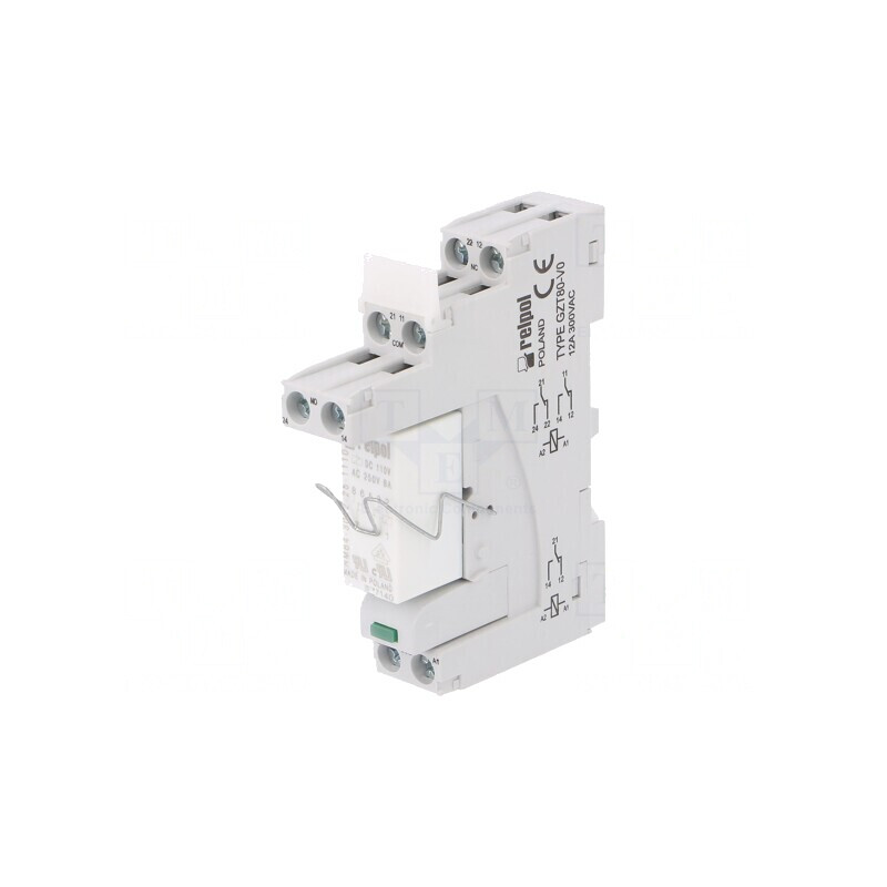 Releu Intermediar DPDT 110VDC 8A 250VAC 24VDC | Electronic-mag.ro | Componente Electronice