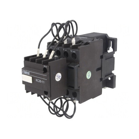 Contactor 3-Pin pentru Șină DIN 240V/440V | Electronic-mag.ro | Componente Electronice