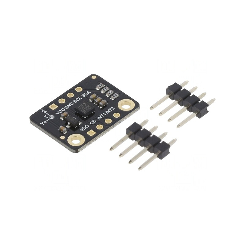 Senzor Accelerometru 3,3VDC I2C/SPI H3LIS200DL ±100/±200g | Electronic-mag.ro | Componente Electronice