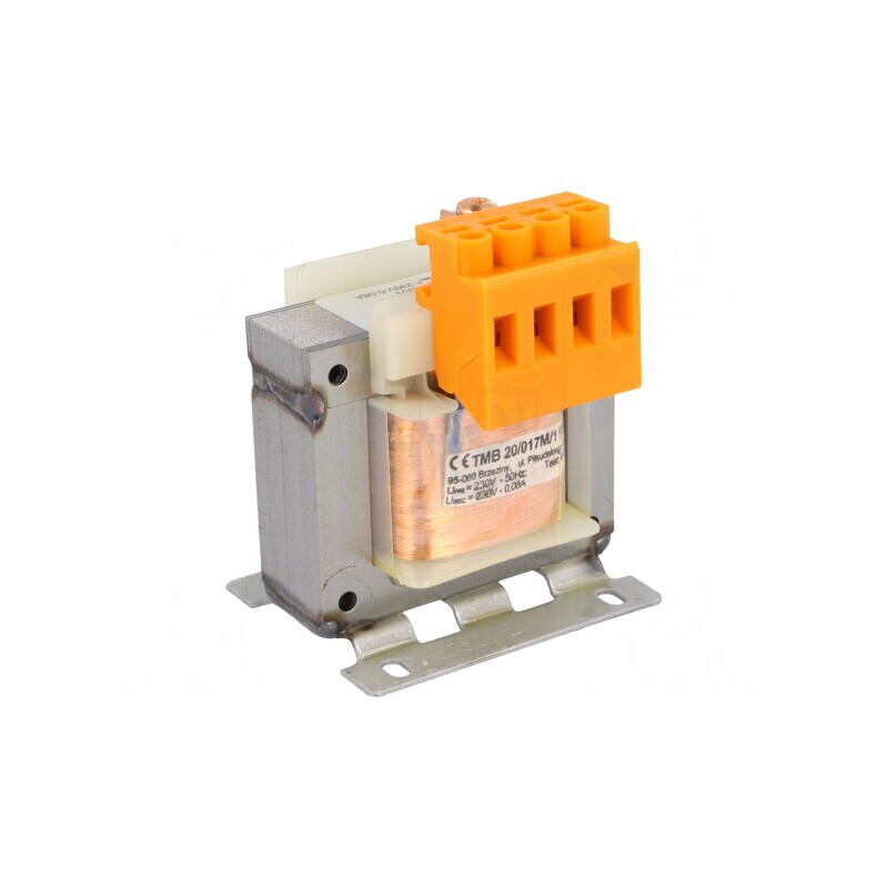 Transformator Alimentare 20VA 230V 12V cu Cleme | Electronic-mag.ro | Componente Electronice