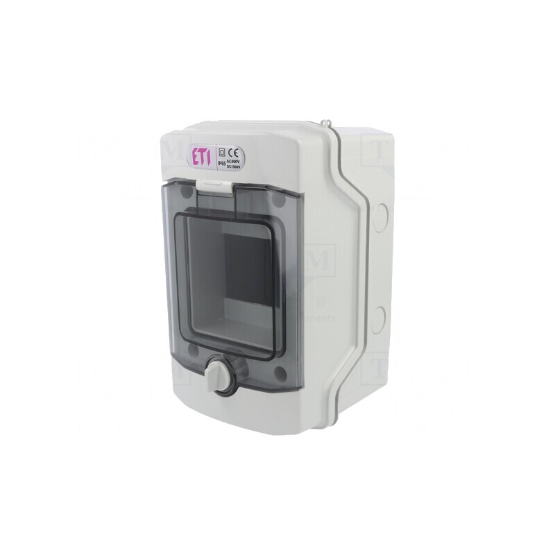Carcasă pentru aparatură modulară IP65 gri deschis ECH-4G | Electronic-mag.ro | Componente Electronice