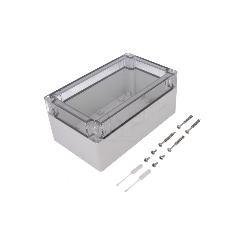 Carcasă Universală ABS Gri 122x202x90mm | Electronic-mag.ro | Componente Electronice