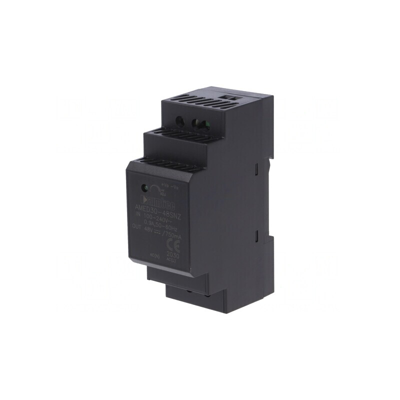 Alimentator Pulsatoriu DIN 30W 48V 0,75A | Electronic-mag.ro | Componente Electronice