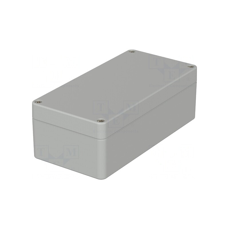 Carcasa Universală Gri Deschis 80x160x55mm EUROMAS | Electronic-mag.ro | Componente Electronice