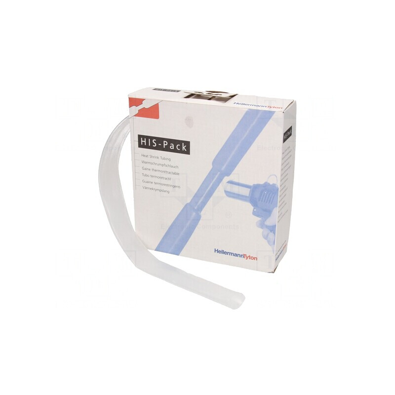 Manșon Termocontractabil Transparent 19.1mm x 5m | Electronic-mag.ro | Componente Electronice