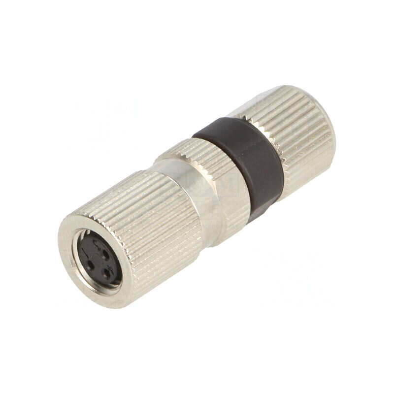 Conector M8 Mamă 3-PIN Drept pe Cablu 4A | Electronic-mag.ro | Componente Electronice