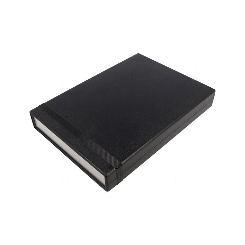 Carcasă cu Panou ABS Neagră IP54 200x280x40mm | Electronic-mag.ro | Componente Electronice
