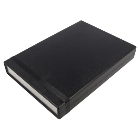 Carcasă cu Panou ABS Neagră IP54 200x280x40mm | Electronic-mag.ro | Componente Electronice
