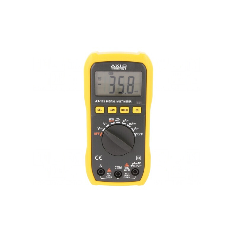 Multimetru Digital LCD AX-102 600V | Electronic-mag.ro | Componente Electronice