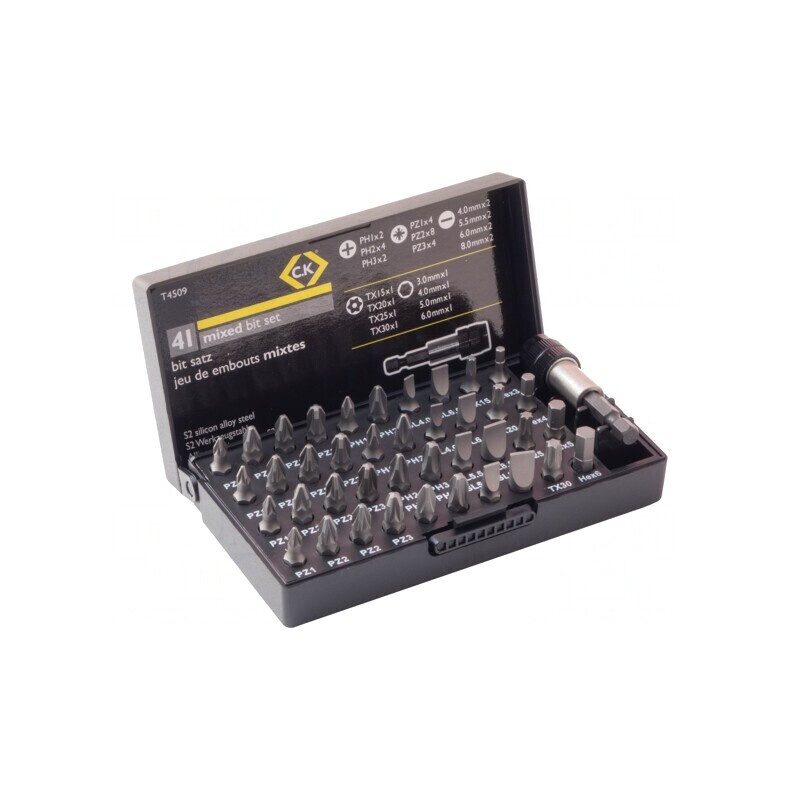 Kit Capete de Șurubelniță 25mm 1/4 41 Bucăți | Electronic-mag.ro | Componente Electronice