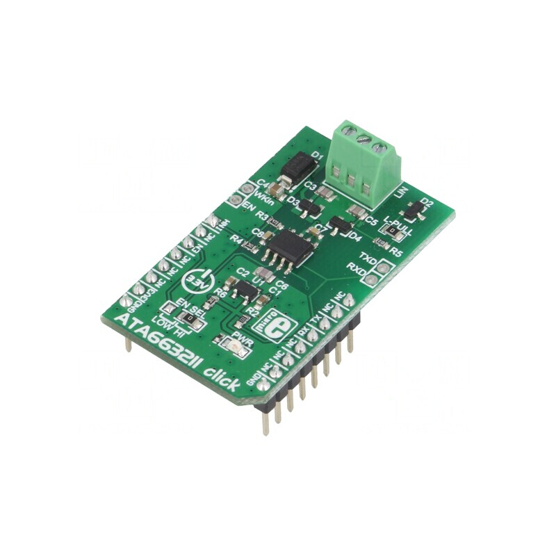 Ata663211 Can Lin Uart Transceiver Click Board 3.3V | Electronic-mag.ro | Componente Electronice