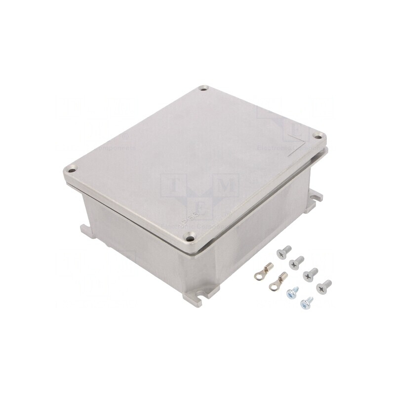 Carcasă universală cu lame de fixare 141x166x64mm | Electronic-mag.ro | Componente Electronice