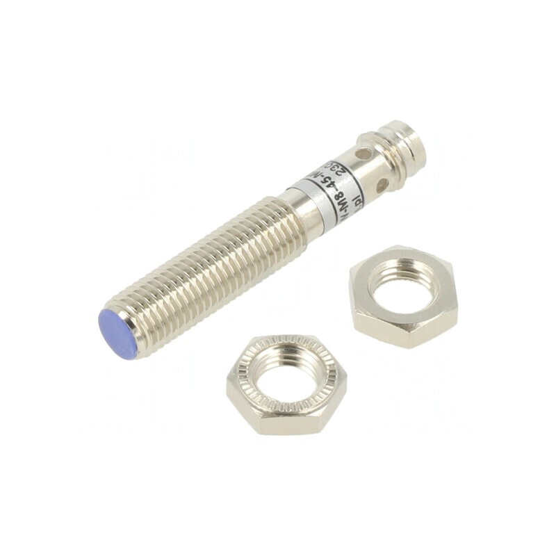 Senzor Inductiv PNP NO 0-2mm 10-30VDC M8 IP67 200mA | Electronic-mag.ro | Componente Electronice