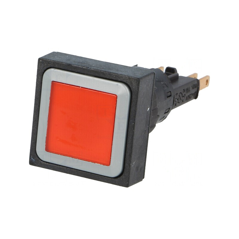 Comutator apăsare 16mm LED roșu | Electronic-mag.ro | Componente Electronice