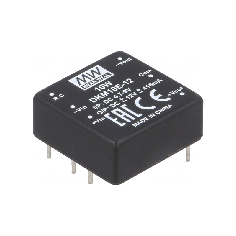 Convertor DC/DC 10W 4.7-8V la 12V/-12V | Electronic-mag.ro | Componente Electronice