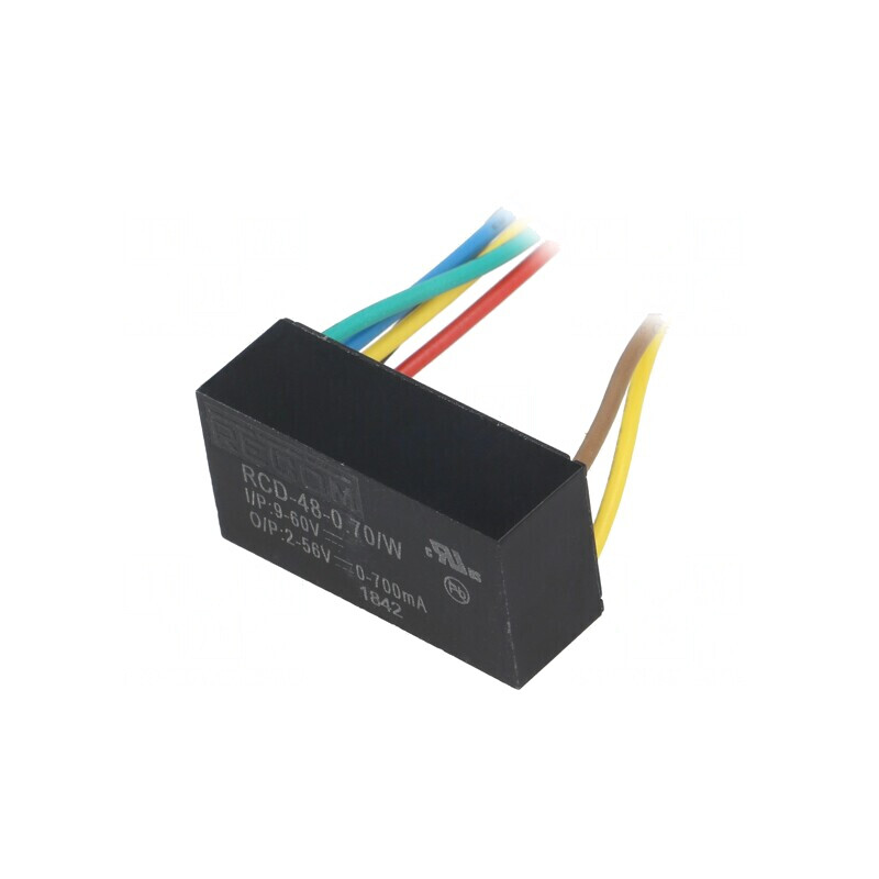Convertor DC-DC 9-60V la 2-56V 700mA cu cabluri | Electronic-mag.ro | Componente Electronice