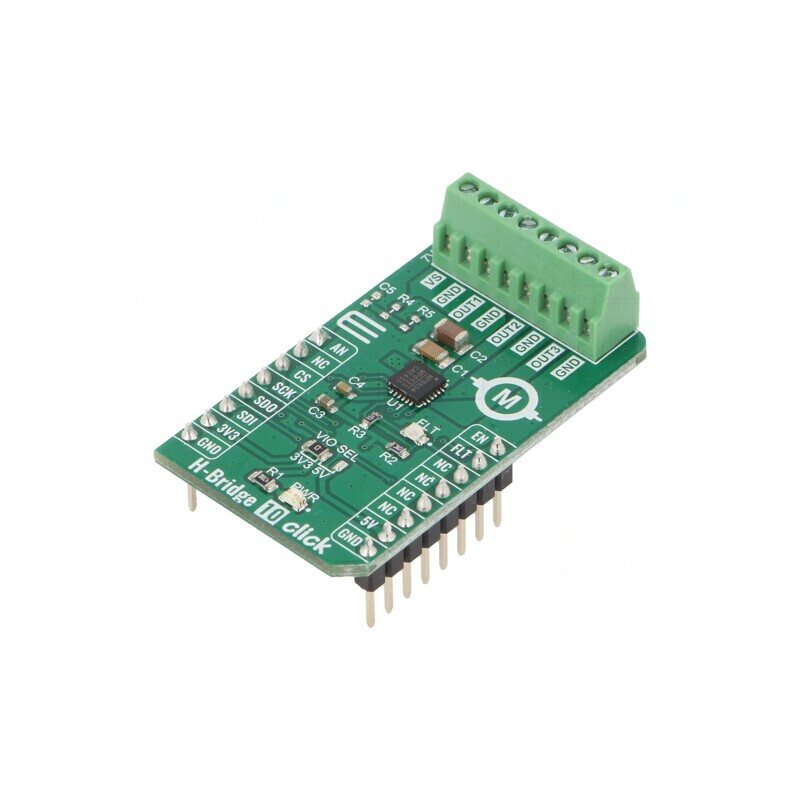 Driver Motor H-Bridge Analogic SPI MP6523 - Click Board | Electronic-mag.ro | Componente Electronice