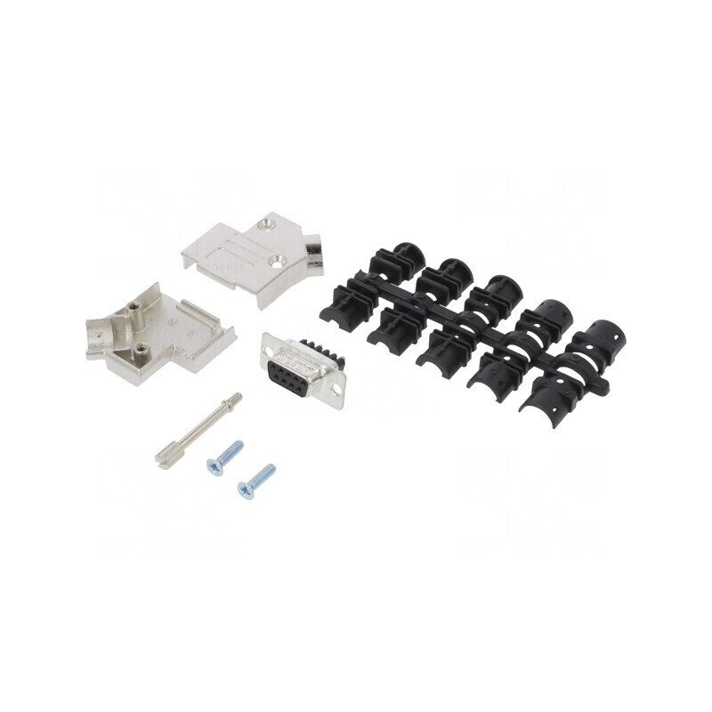Conector D-Sub 9P Mamă 45° Terminal Șurub pe Cablu | Electronic-mag.ro | Componente Electronice Conector D-Sub 9P Mamă 45° Terminal Șurub pe Cablu | Electronic-mag.ro | Componente Electronice