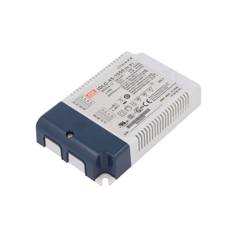 Alimentator LED 45W 26-43VDC 1050mA | Electronic-mag.ro | Componente Electronice