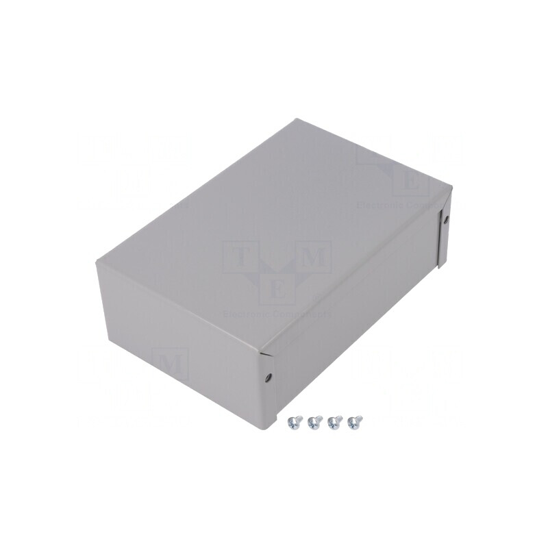 Carcasă Universală din Oțel Natural 1412PP 102x152x51mm | Electronic-mag.ro | Componente Electronice