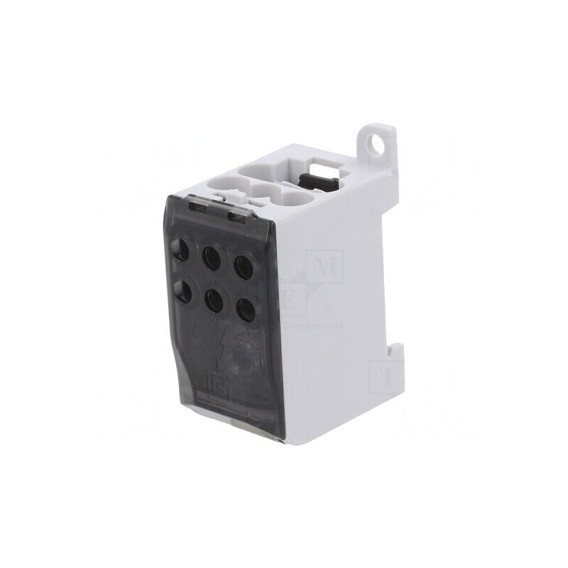 Bloc de distribuție 1 pistă 7 borne 32,4mm | Electronic-mag.ro | Componente Electronice