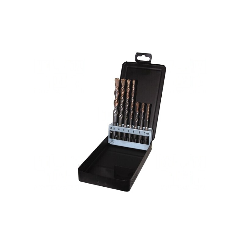 Set burghie beton oţel 7 bucăţi | Electronic-mag.ro | Componente Electronice