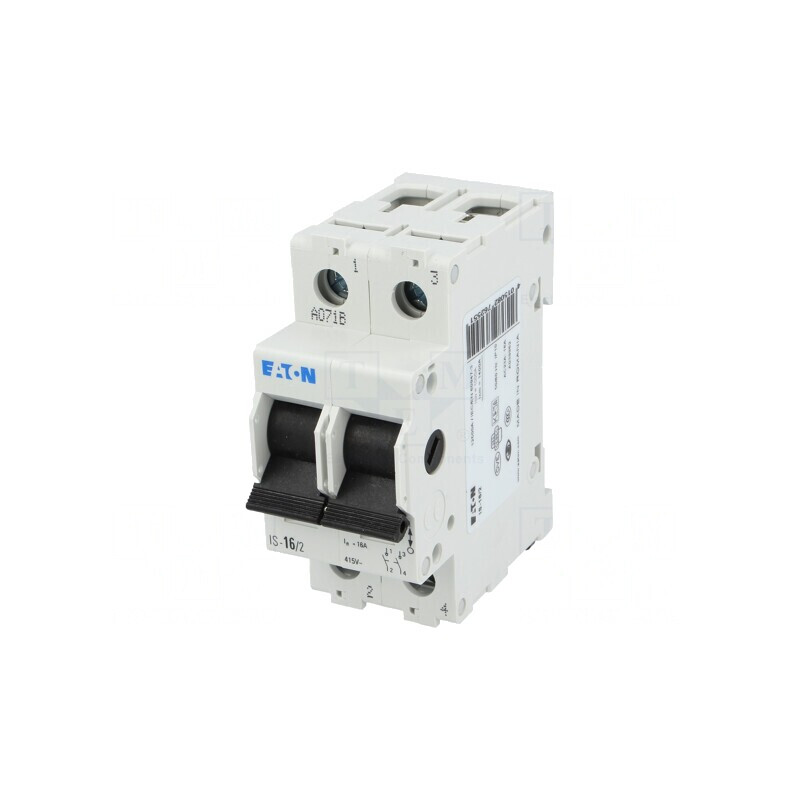 Separator-Întrerupător Poli 2 pentru Șină DIN 16A 240VAC | Electronic-mag.ro | Componente Electronice