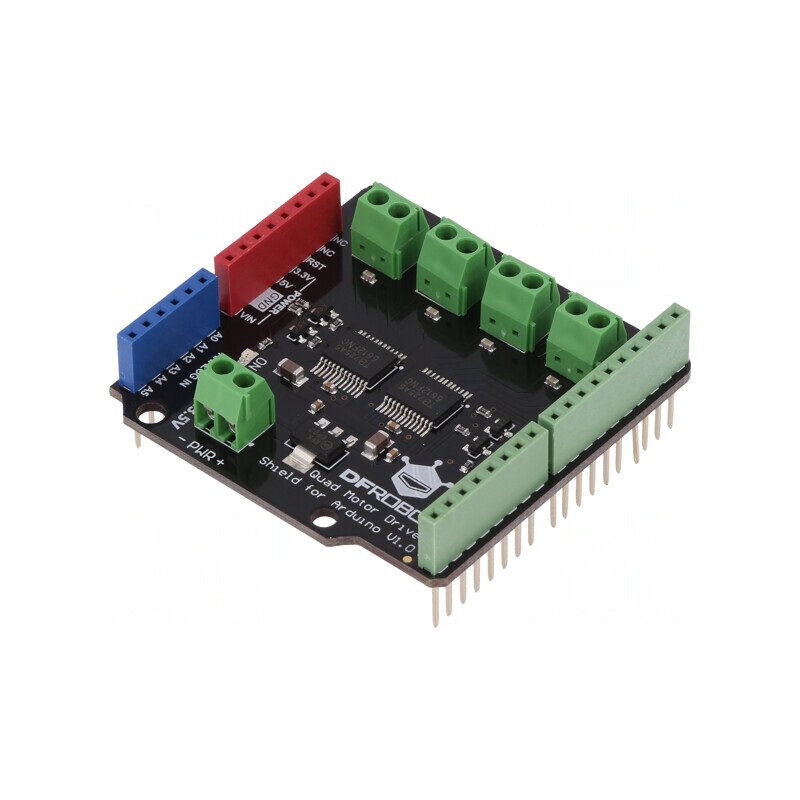 Controler Motor DC TB6612FNG 32kHz PWM 1A 4 Canale Modul DRI0039 | Electronic-mag.ro | Componente Electronice