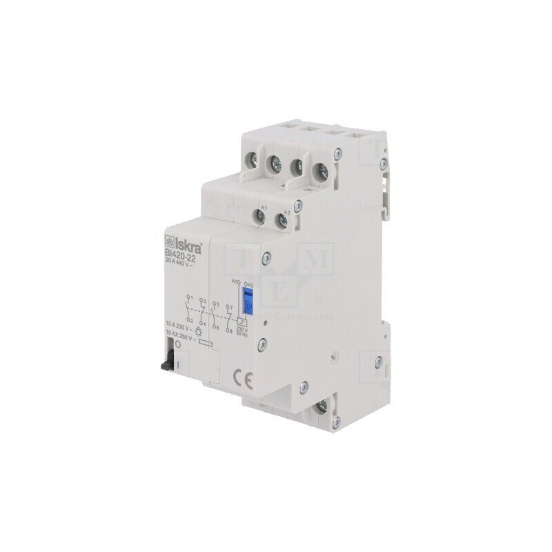 Releu Bistabil de Impulsuri NC x2 NO x2 | Electronic-mag.ro | Componente Electronice