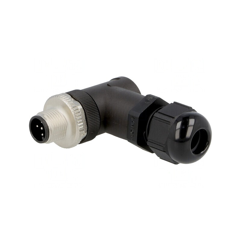 Mufă M12 5 pini tată IP67 pentru DeviceNet/CANopen pe cablu | Electronic-mag.ro | Componente Electronice
