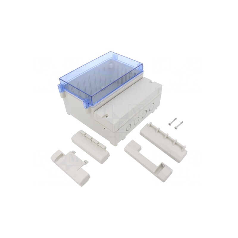 Carcasă montare pe perete ABS gri 166x161x93mm | Electronic-mag.ro | Componente Electronice Carcasă montare pe perete ABS gri 166x161x93mm | Electronic-mag.ro | Componente Electronice
