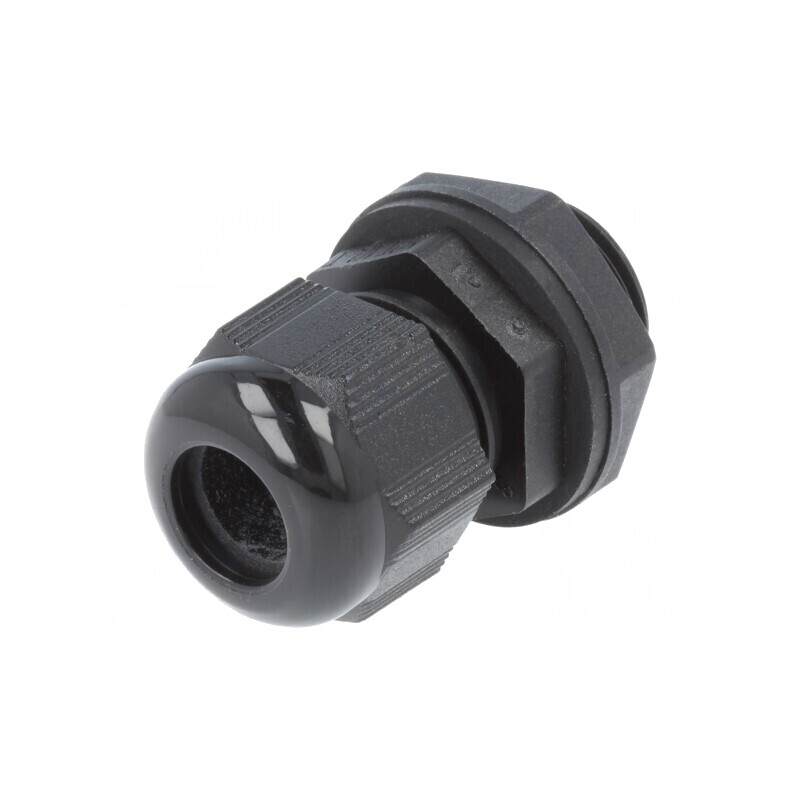 Garnitură de etanșare NPT1/2 poliamidă neagră IP66/IP68 | Electronic-mag.ro | Componente Electronice
