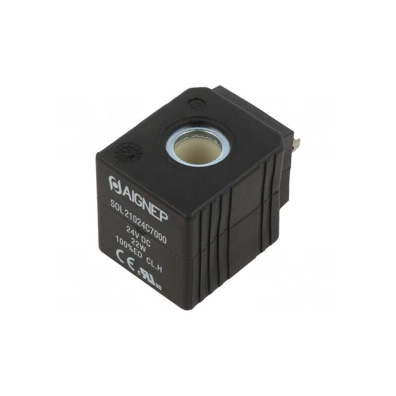 Bobină Electrovalvă IP65 24VDC 22W 13mm | Electronic-mag.ro | Componente Electronice Bobină Electrovalvă IP65 24VDC 22W 13mm | Electronic-mag.ro | Componente Electronice